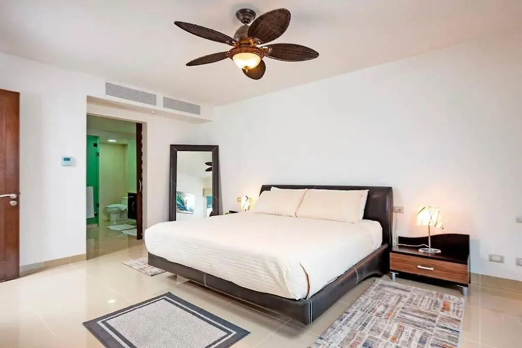 Oceanfront Walkout Pool Mareazul La Casa Bonita Apartment Playa del Carmen Mexico
